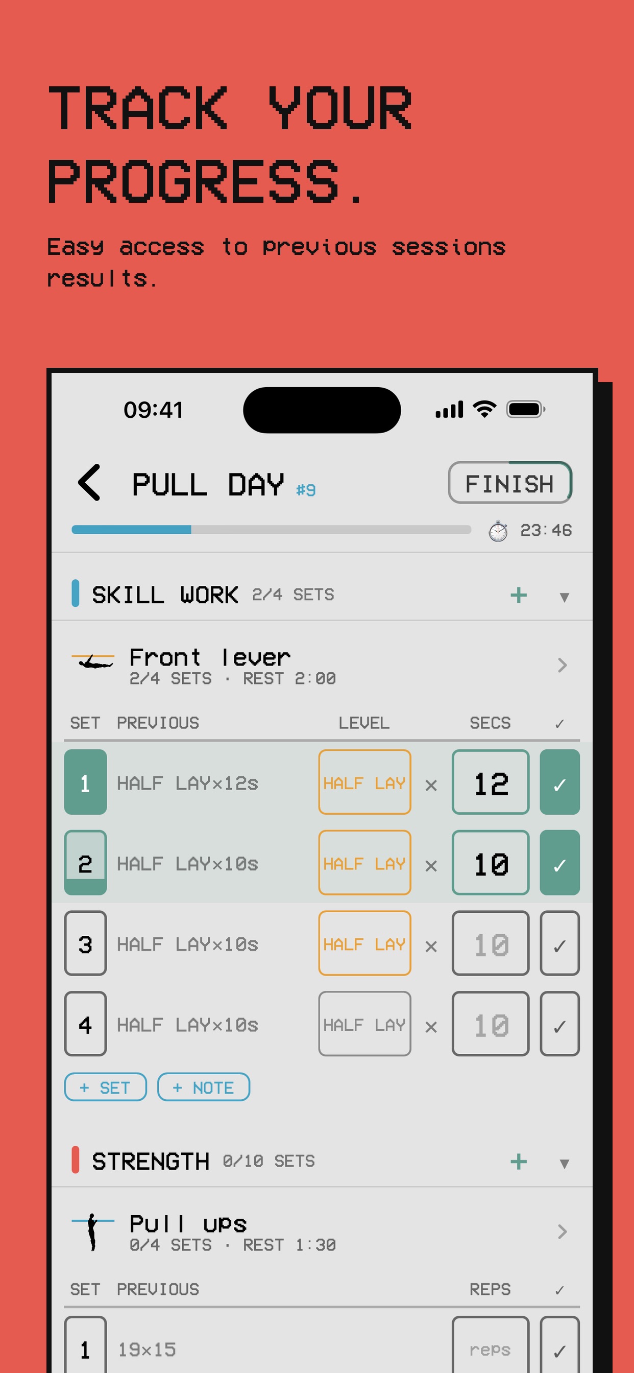 Screenshot 6 of Retrolift - Workout Tracker
