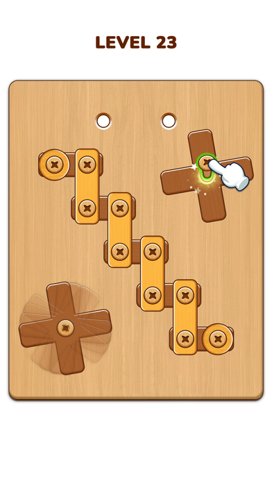 Nuts & Bolts Woody Puzzleのおすすめ画像3
