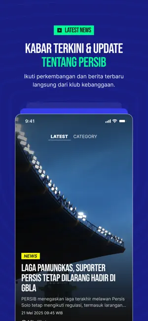 Persib iPhone screenshot 4