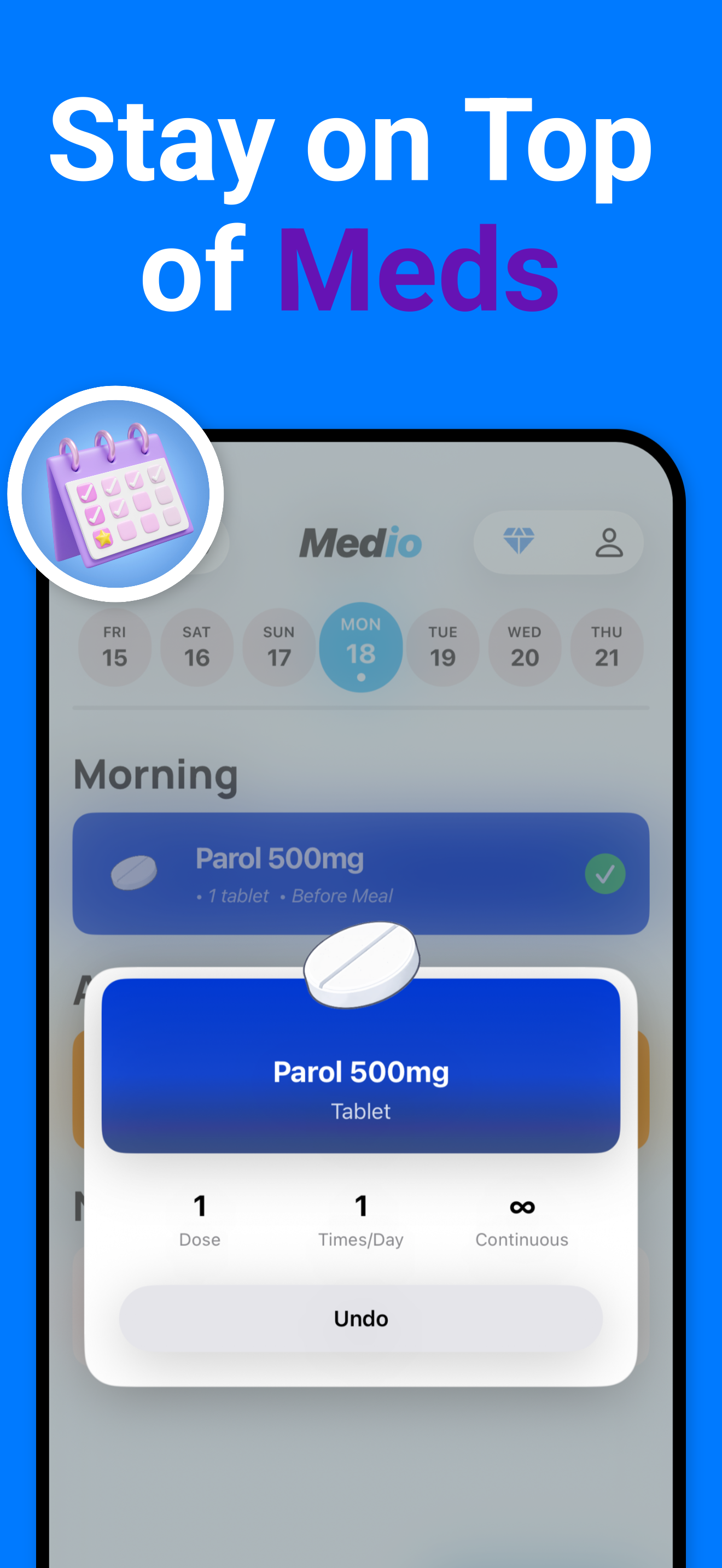 Medio - Medication Reminder