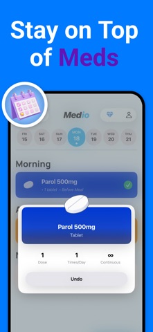 Medio - Medication Reminder Screenshot 3 of 7