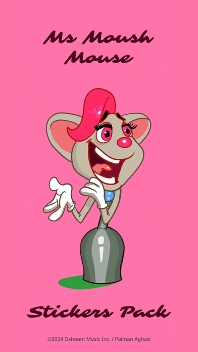 Screenshot #1 pour Ms Moush Mouse Stickers