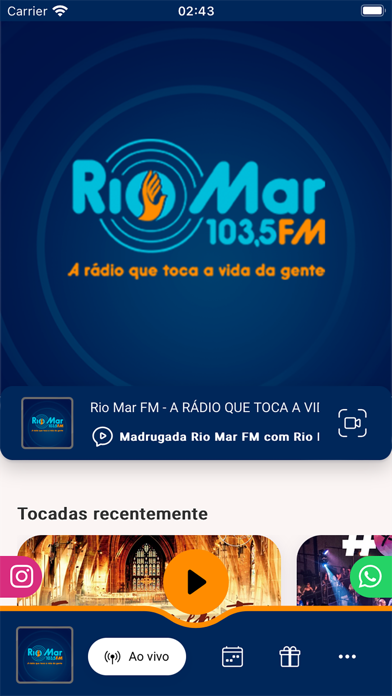 Rádio Rio Mar FM Screenshot