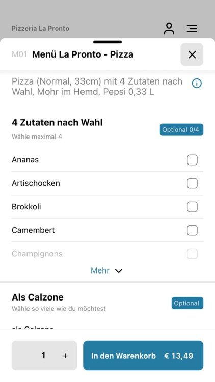 Pizzeria La Pronto screenshot-3