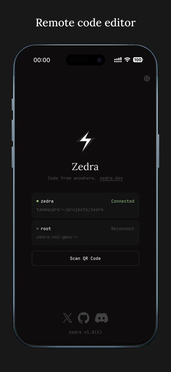 #1. Zedra (iOS) Podle: Tan Le