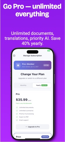 PDF AI聊天：DoCMind AI screenshot