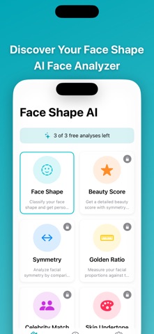 Face Shape AI: Face Analyzer Screenshot 1 of 7