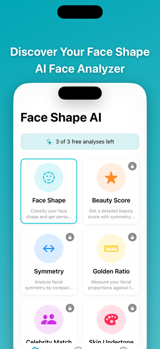 Face Shape AI: Face Analyzer Screenshot 1 of 7