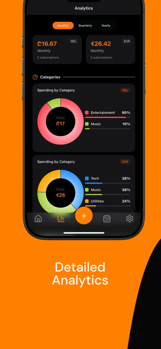 SubSavvy: Subscription Manager Screenshot 2 of 4
