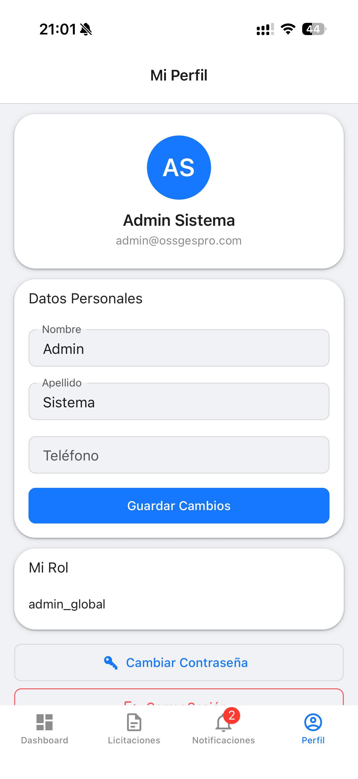 OSS GESPRO