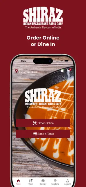 Shiraz Indian Restaurant screenshot 2