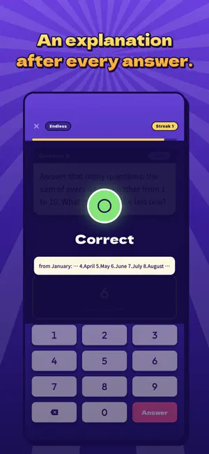 What Number? Order Quiz screenshot 3