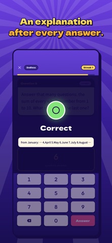 What Number? Order Quiz Screenshot 3 of 4