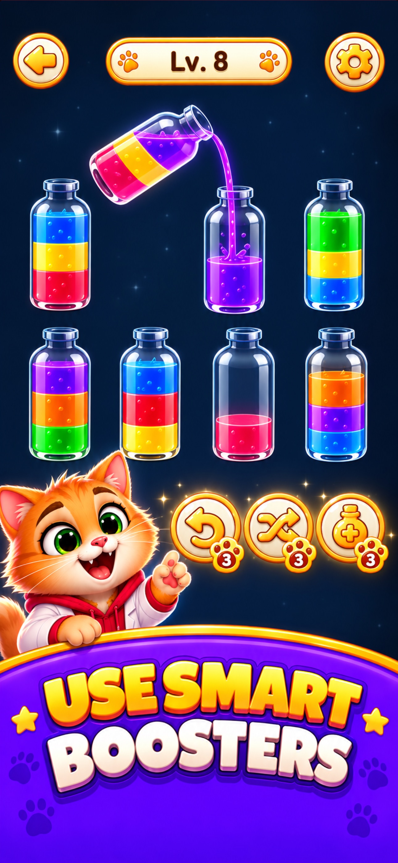 Screenshot 3 of Water Sort- Color Puzzle