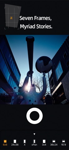 InfiniteFilm Pro Snap Camera iPhone screenshot