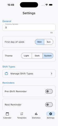 ShiftCal - Work Schedule Screenshot 5 of 5
