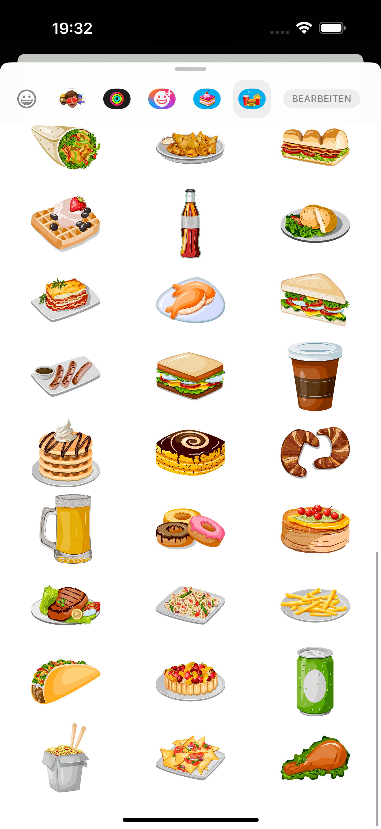 Fast Food Mc Burger Stickers