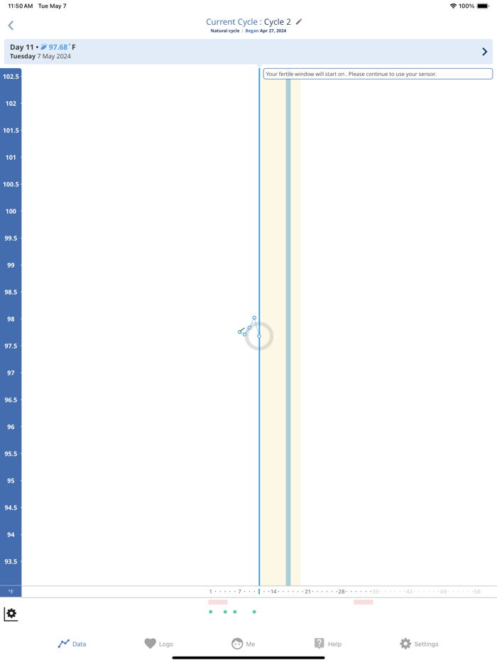 OvuSense Cycle  PCOS Tracker