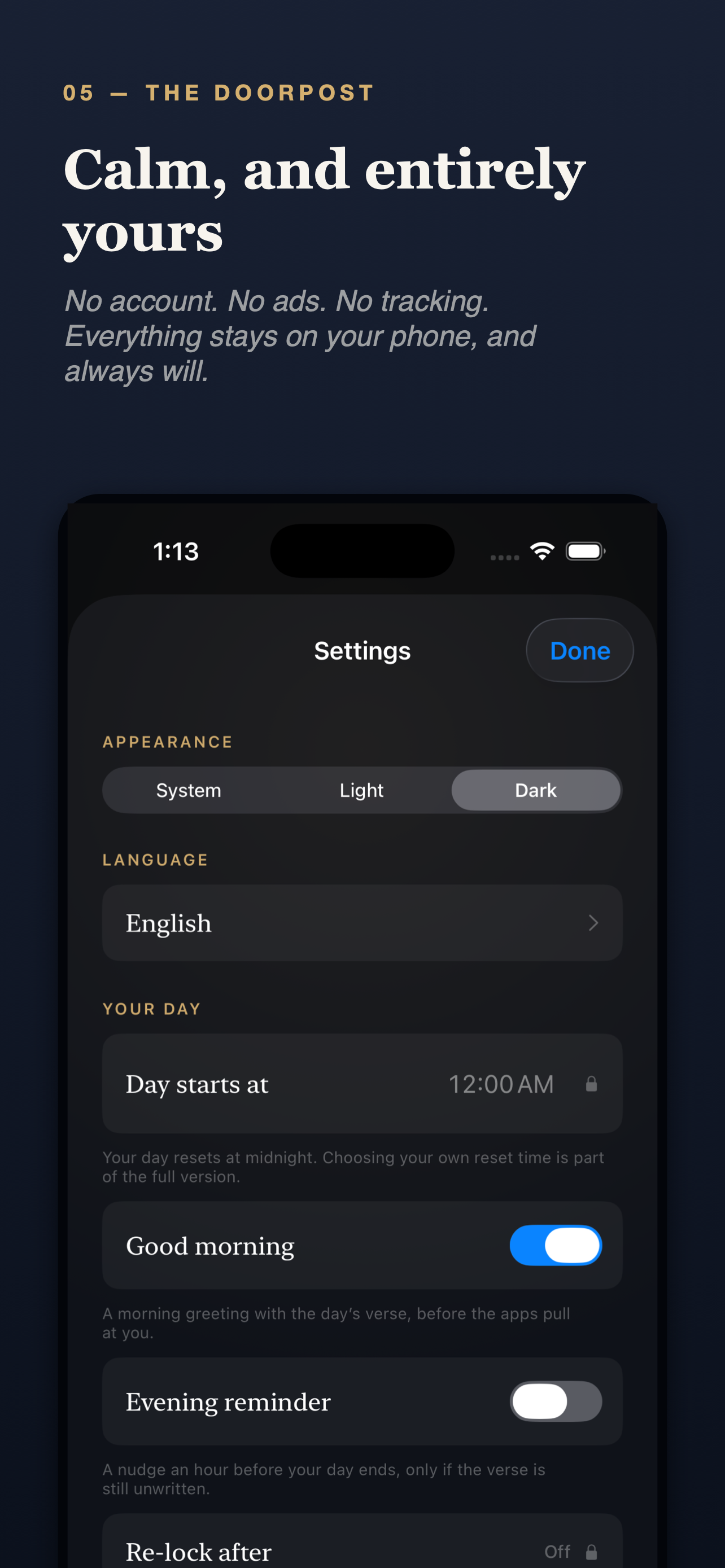 Doorpost: Bible App Blocker screenshot 5