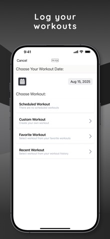 The Local Gym iPhone screenshot