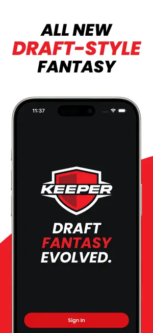 Keeper - Draft Fantasy AFL screenshot 1