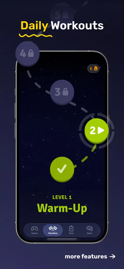 Screenshot 4 di 6 di Clever: Brain Training Games