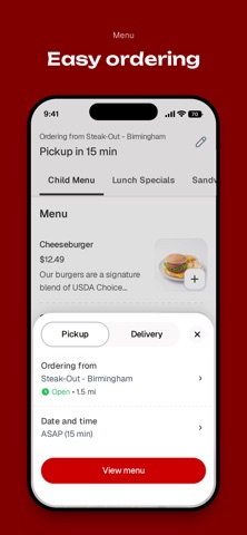 Birmingham Steak-Out iPhone screenshot