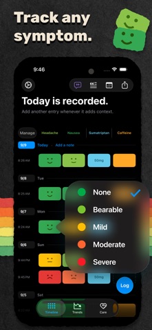 Flare - Chronic Pain Tracker Screenshot 2 of 7