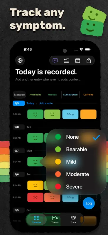 Flare - Chronic Pain Tracker screenshot 2 of 7