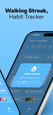 start walking - app blocker screenshot