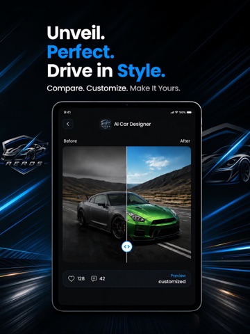 Modio: Modify AI Car Designer iPad screenshot 4