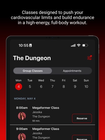 The Dungeon Lagree iPad screenshot