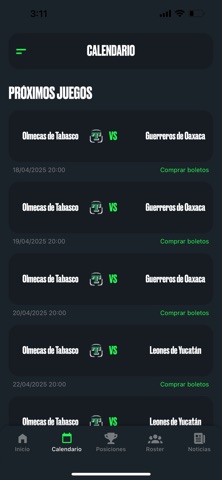 Olmecas de Tabasco screenshot