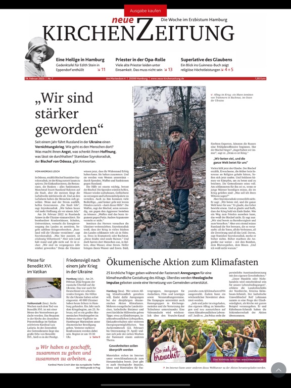 Screenshot #5 pour Kirchenzeitung Hamburg
