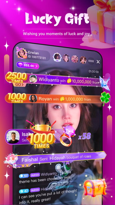 Dazz Live-Live Stream & Chat Screenshot 3 - AppWisp.com Dazz Live-Live Stream & Chat Screenshot 3 - AppWisp.com