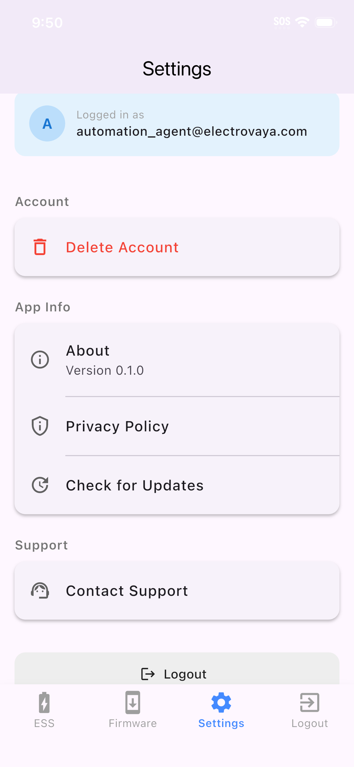 Electrovaya Product Suite screenshot 3