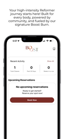 BOOST Reformer iPhone screenshot