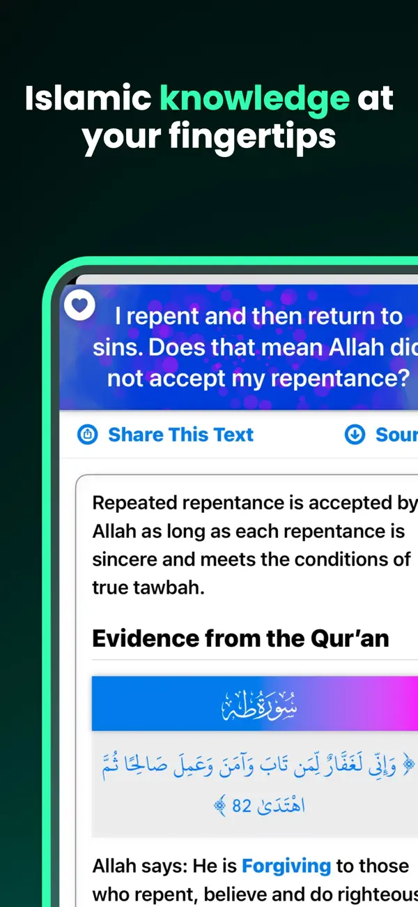 #3. Islamic AI | Quran & Sunnah (iOS) Által: i4islam