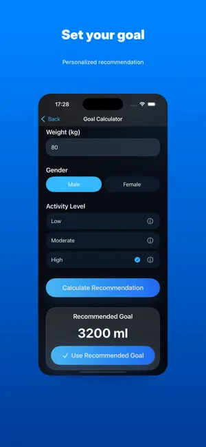 JustWater: Hydration Tracker screenshot 4