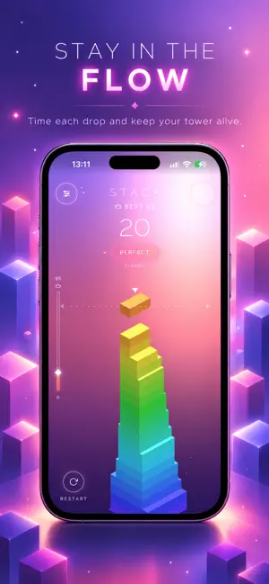 STACK: Tower Builder screenshot 2