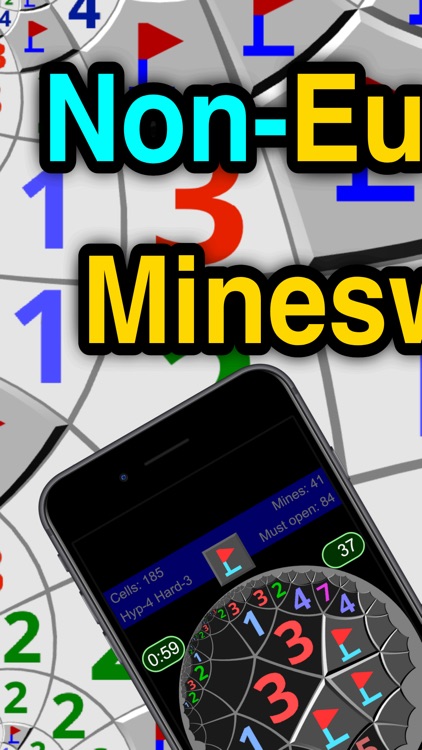 Non-Euclidean Minesweeper screenshot-0