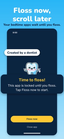 Floss Lock: Flossing Reminder screenshot 1