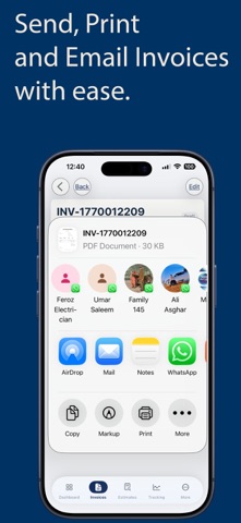 Invoice Generator: Invoicious screenshot