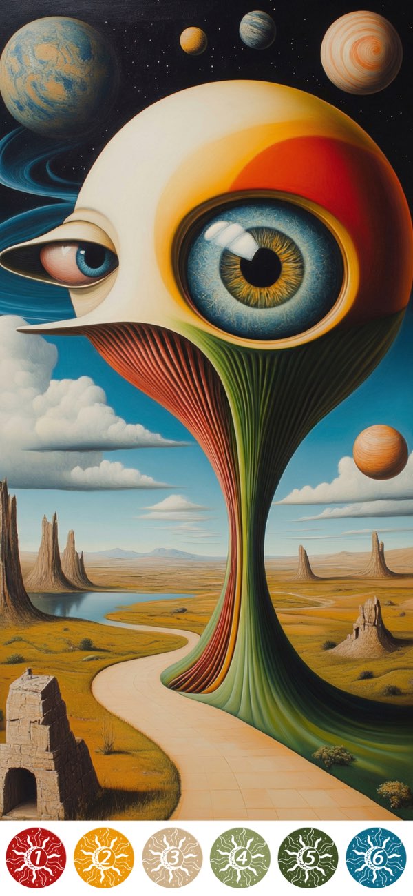 Surreal Color Paint By Number screenshot 1