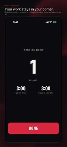 Corner: Boxing Timer iPhone screenshot