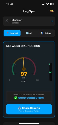 LagOps Screenshot 1 of 8