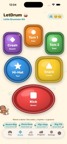 LetDrum: Kids Rhythm Games Screenshot 6 of 6