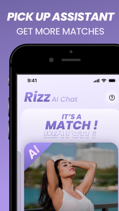 Rizz Dating: AI Assistant App Screenshot