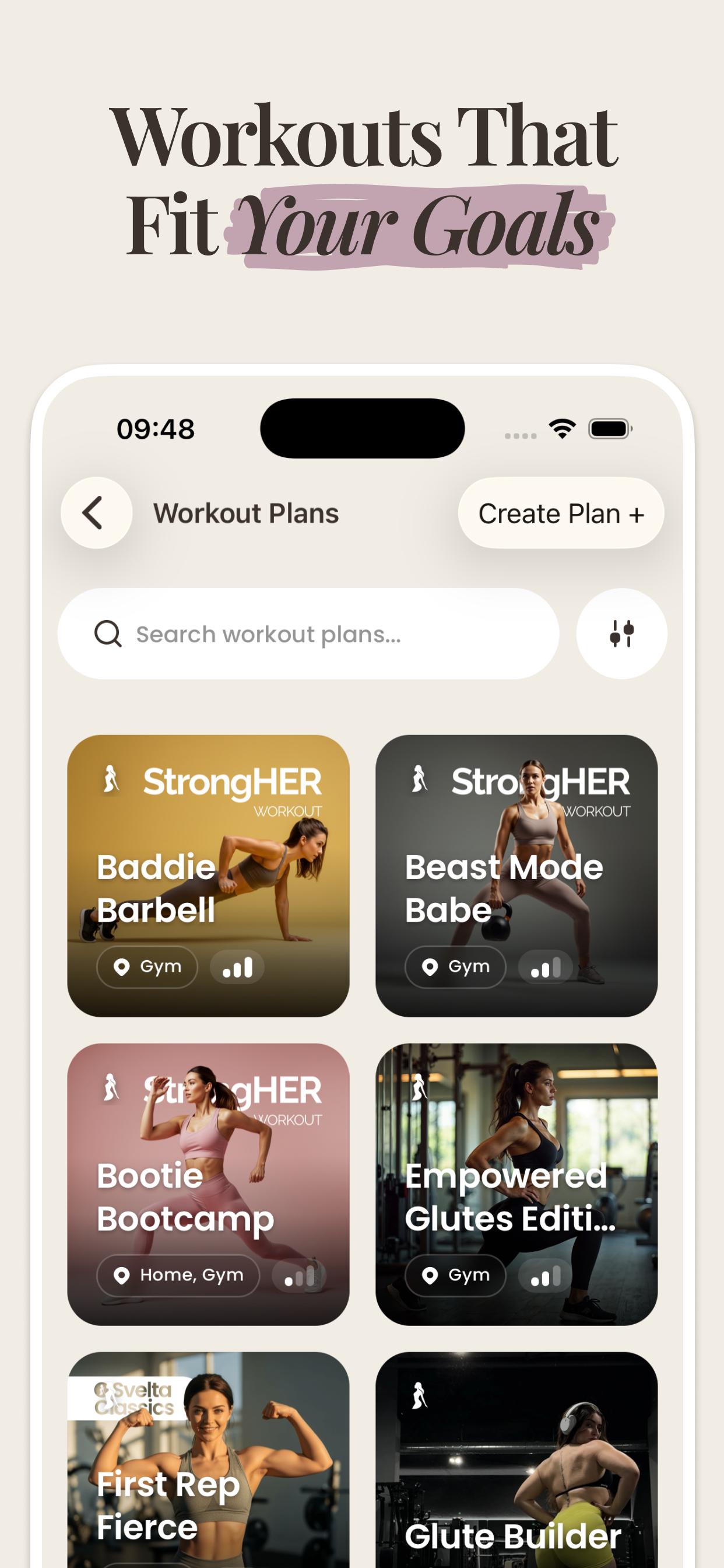 Svelta: Fitness App For Women