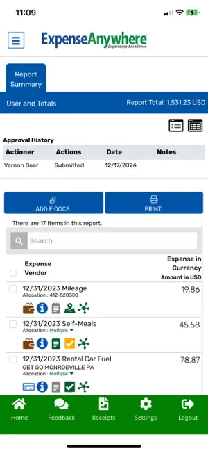 ExpenseAnywhere screenshot 4